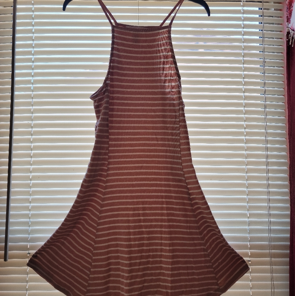 Mini striped dress